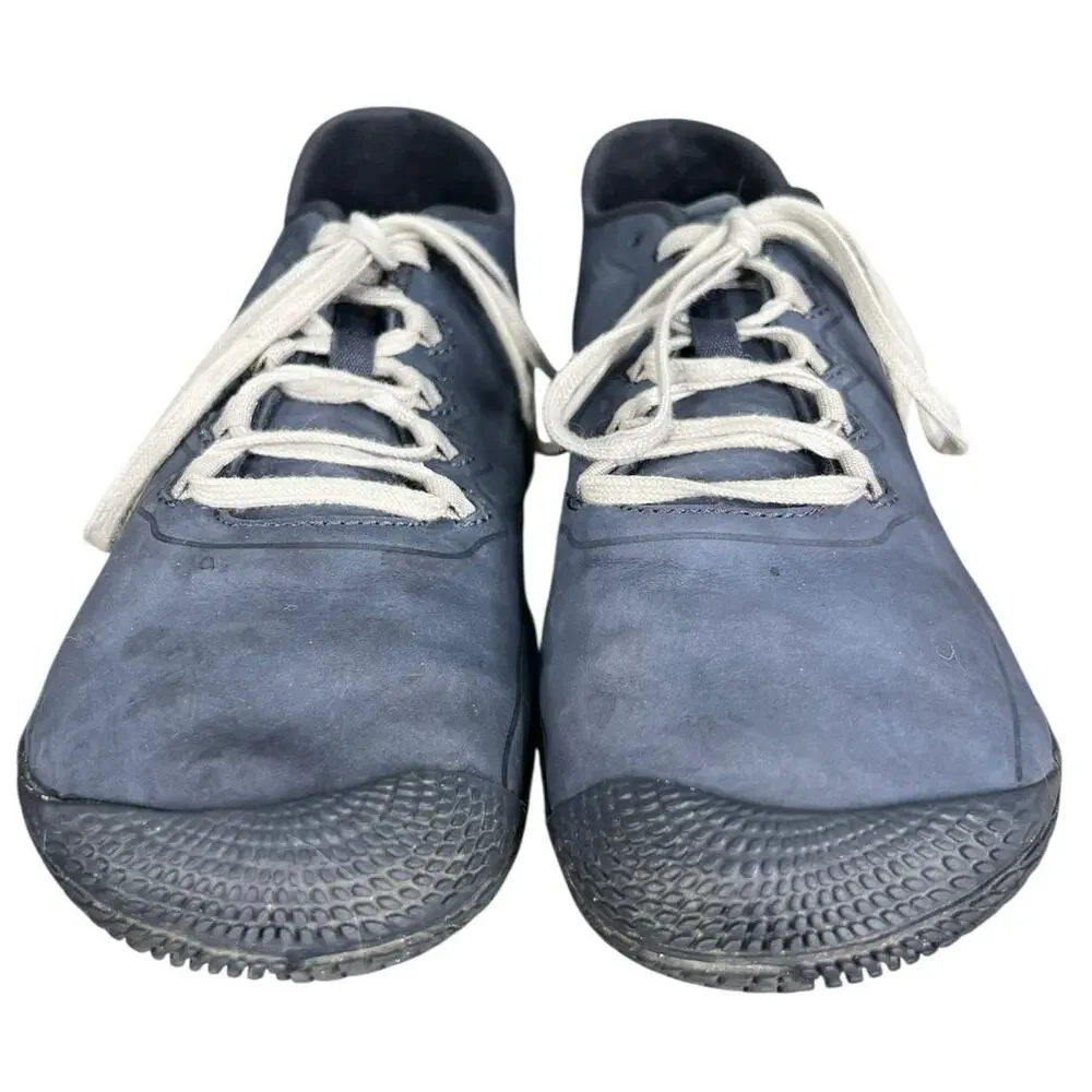 Merrell Men’s Vapor Glove 3 Luna Blue Suede Trail Running Sneakers Size US 9.5